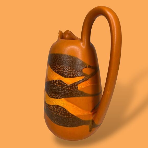 Vintage 70s Royal Haeger Lava Glaze Pottery Pitcher Jug Late Mid Century MCM USA - Picture 3 of 15